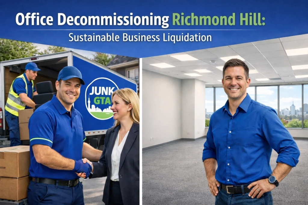 Office Decommissioning Richmond Hill: Sustainable Business Liquidation d7xcrq qp4
